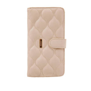 Portefeuille rectangulaire à boutons-pression pour femme - Crème CZDN30009 - Product Image 2