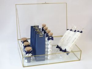 Caja de Joyería de Vidrio Ecológica Hecha a Mano con un Acabado Dorado de Lujo, Personalizable para un Almacenamiento y Exhibición Óptimos - Product Image 5