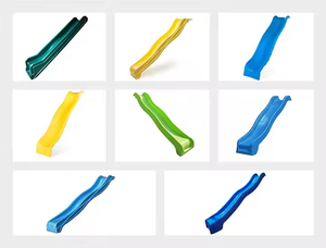 Toddler nhựa trượt nước vườn ngoài trời trượt cho trẻ em, trẻ em của hồ bơi trượt sân chơi ngoài trời thiết bị - Product Image 4