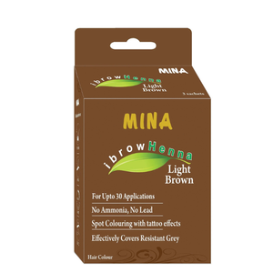 Sopracciglia di fabbrica diretta henné tinta 12 tonalità disponibili Kit di henné con macchie naturali 3gm marchio privato sopracciglia henné produttore - Product Image 2