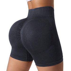 New Design Custom High Waist Training Workout Yoga <b>Shorts</b> for <b>Women</b> Casual Biker Sports <b>Shorts</b> Gym <b>Shorts</b> - Product Image 4