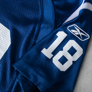 Vente en gros sur mesure de maillot de football américain rétro en maille entièrement imprimé par sublimation short de style streetwear surdimensionné - Product Image 3