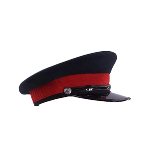 Gorra de oficial de pico de calidad superior en lingotes más vendidos al por mayor Gorra de oficial de bajo precio Venta en Pakistán 2024 - Product Image 4