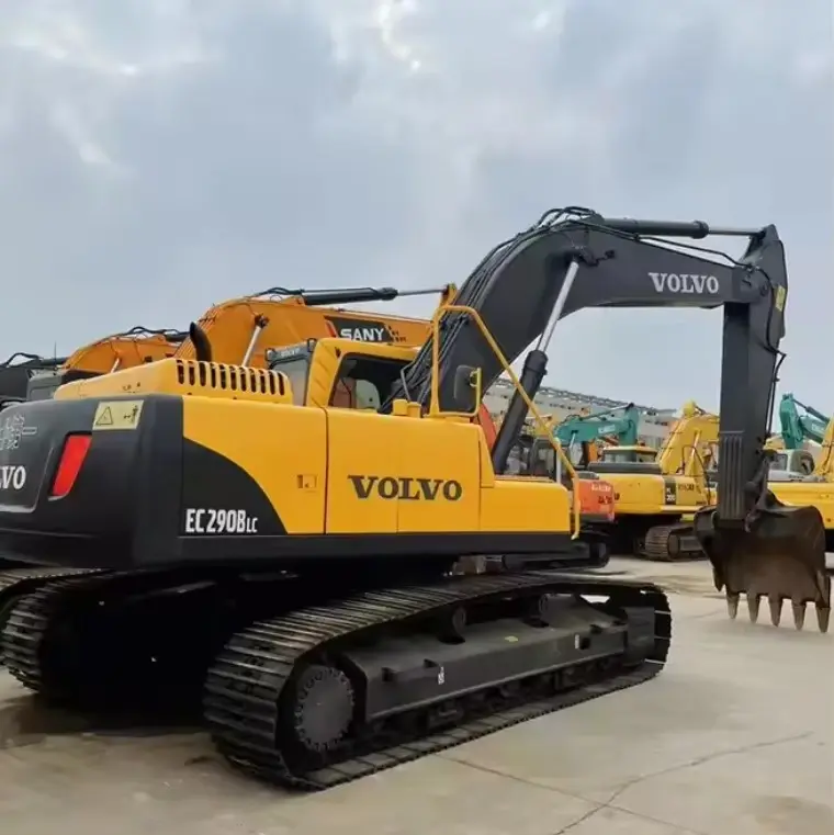 Second Hand Crawler Excavator Construction Machine Application Building Industry 150KW Power Used Crawler Excavator Volvo 290