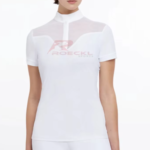 Camisas de Equitación Profesionales para Mujer al por Mayor, Cómodas, Elásticas, Personalizables, Transpirables, Elegantes, OEM de Alta Calidad - Product Image 1