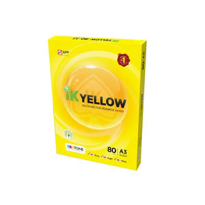 IK กระดาษถ่ายเอกสาร A4สีเหลือง - Product Image 5
