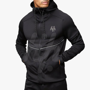 ชุดวอร์มผ้าฝ้ายแบบมีฮู้ดสำหรับผู้ชาย,ชุดวอร์มสำหรับออกกำลังกายมีโลโก้แบบเฉพาะ - Product Image 2