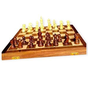 USER PRACTICAL LUXURY Wholesale Custom Wooden Chess Set Big Size Chess Game Folding <b>Board</b> Chess Pieces <b>Board</b> - Product Image 5
