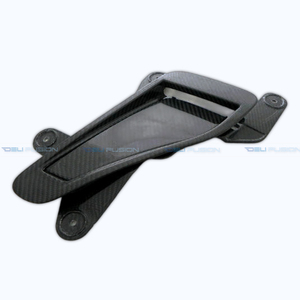 Para Mitsubishi Lancer Evolution 7 8 EVO VII VIII 2001-2004, Rejillas de Ventilación para Capó Delantero de Fibra de Carbono Estilo OEM, Toma de Aire, Conducto de Admisión - Product Image 5