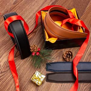 Cinturón de cuero de vaca genuino con pasador de hierro de calidad para hebilla Cinturón de cintura formal informal para hombres - Product Image 6