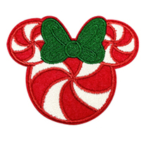 Patchs de Noël en chenille brodés à motifs divers vente en gros patchs personnalisés à repasser sur vêtements