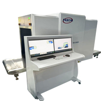 Escáner DE EQUIPAJE DE RAYOS X avanzado 8065D de doble vista para aeropuertos, aduanas y logística, penetración de acero de 40mm y resolución de 0,0787mm