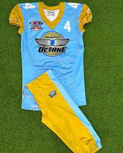 Uniformes de fútbol americano personalizados al por mayor, ropa de fútbol americano por sublimación, uniformes transpirables de alta calidad - Product Image 1