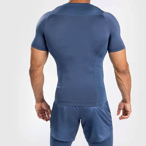 Camiseta de manga larga de compresión de rendimiento para hombre, capa Base atlética ajustada para gimnasio, deportes, Fitness - Product Image 5