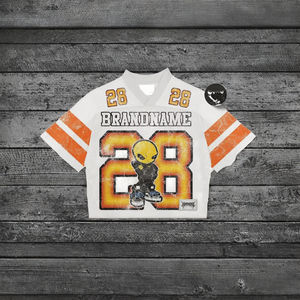 Maillots de football américain personnalisés | Tops d'entraînement en maille sublimée | Designs de style de rue et de collège pour adultes - Product Image 6