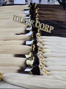 Cheveux vierges vietnamiens Dream Hair T05, 100g en vrac, double trame machine, pointes double drawn, sans nœuds, peuvent être permanentés, toutes les couleurs - Product Image 4