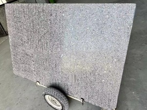 Alta calidad R negro flameado gran losa moderna piedra Natural azulejo edificio de oficinas superficie pulida exportación directa - Product Image 3