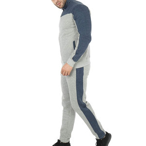 Logo personnalisé Full Zip Up Survêtement Coton Polyester Polaire Tech Terry Survêtement de Sport Jogger Usure Survêtement - Product Image 3