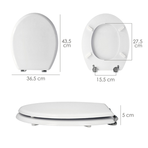 Tapa Wc Blanco Deluxe - Product Image 3