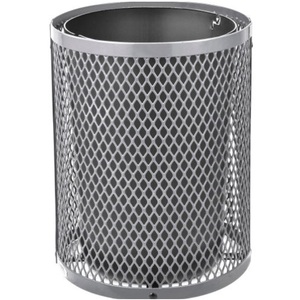Cubos de basura de Metal de hierro de alta calidad, cubo de basura decorativo hecho a mano con acabado brillante, contenedores de basura para almacenamiento de basura - Product Image 5