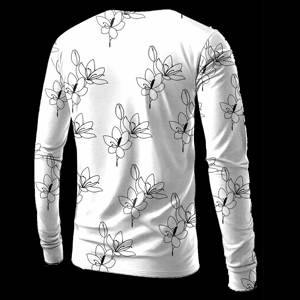 Camisetas de flores Nuevo 2023 Ropa de calle Camisetas de sublimación Ropa deportiva impresa personalizada Camisas de calidad premium - Product Image 2