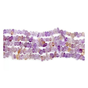 Venta al por mayor de alta calidad ametrino metafísico Chips cadena a granel al por mayor de cuentas de piedras preciosas naturales para la fabricación de joyas - Product Image 1