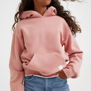 เสื้อฮู้ดผู้หญิงสไตล์วินเทจสำหรับฤดูหนาว ผลิตตามแบบ ODM เนื้อผ้านุ่ม สไตล์มัดย้อมและประดับเลื่อม ราคาประหยัด - Product Image 2