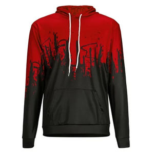 Venta al por mayor de los hombres de poliéster chándal de alta calidad de buena calidad de la sublimación ropa deportiva con capucha 100% de algodón impreso Logo XL - Product Image 5