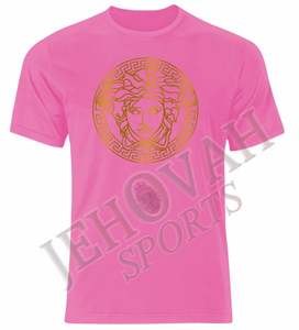 Camiseta de Hombre de Diseño Nuevo, Personalizada, Cuello Redondo, Manga Corta, Tela de Lona, Secado Rápido, Transpirable, Informal, en Venta - Product Image 3