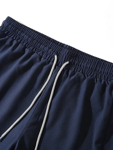Pantalones cortos de gimnasio de fitness profesionales OEM de alta calidad de poliéster personalizado de secado rápido de talla grande de malla de impresión informal para correr pantalones cortos de hombre - Product Image 4