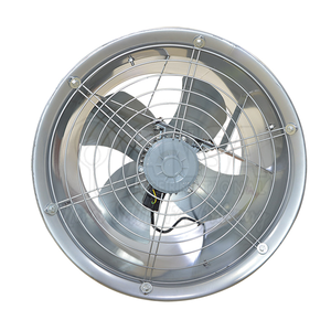 ZF-02 Ventilateur à flux axial à entraînement direct 400mm 300W 1400RPM 50Hz Circulateur d'air solaire/électrique pour la ventilation industrielle - Product Image 1