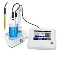 Analyseur d'eau multi-paramètres PH Mètre Écran tactile Liquide pH ORP Machine de mesure de la conductivité