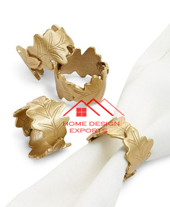 Servilletero de flores de Metal con acabado dorado de diseño llamativo, servilletero de lujo para el hogar, Hotel, boda, eventos, fiesta, decoración, servilletero - Product Image 3