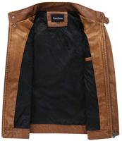 Nouvelle veste matelassée d'hiver en cuir d'agneau véritable pour homme, fermetures éclair durables, manches longues, personnalisation de la marque disponible, imperméable