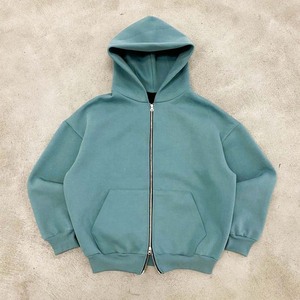 Personnalisé Dernière Conception De Haute Qualité Hommes Sweat À Capuche De Base 100% Coton Solide Polaire Dernière Conception Hoodies - Product Image 2