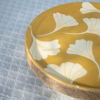 Support à gâteau pliable à un étage au design moderne, plateau en bois écologique de haute qualité pour la maison