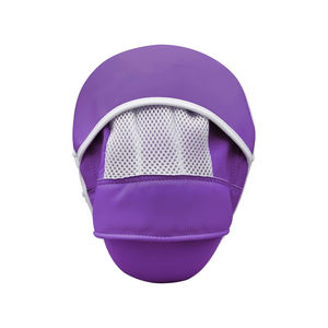 Manoplas de perforación de cuero PU de diseño personalizado más vendidas Kickboxing y almohadilla de enfoque de boxeo tailandés boxeo profesional con empuñaduras - Product Image 4