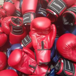 Guantes de boxeo de cuero genuino de alta calidad con protección UV Pull-On Hook-and-Loop Wrist para hombres mujeres deportes al aire libre - Product Image 5