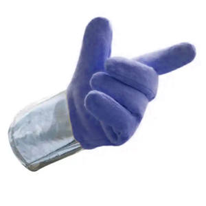 Gants de soudage en cuir aluminisé de qualité supérieure anti-chaleur en cuir fendu pour une sécurité améliorée du soudeur - Product Image 6