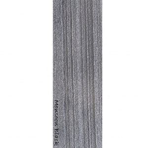 Panneau mural en ardoise de marbre noir moderne très demandé sur le marché, feuille de placage, anti-acide, fendu naturel, pour mur extérieur TSF - Product Image 1