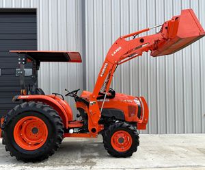 2018 Kubota L4701 50 HP เครื่องยนต์ดีเซล4x4รถไถเดินตามถังโหลดเดอร์540 PTO 3 POINT ปั๊มผูกปมส่วนประกอบหลัก - Product Image 6