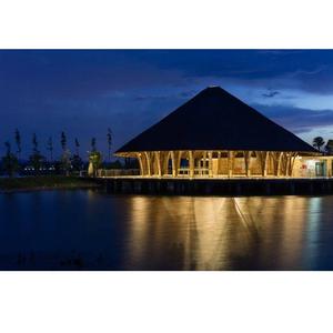 Invernaderos prefabricados modernos de diseño circular de 50m2, edificios verdes industriales 40HC de alta calidad de Vietnam - Product Image 2