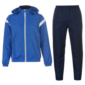 Soft Lightweight Wholesale Custom Breathable Full-<b>Zip</b> Unisex <b>Hooded</b> Men Tracksuit - Product Image 3