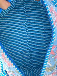 Bolsa de lona de viaje Bohemia para mujer, bolsa de gimnasio de mano de fin de semana, forro de algodón, lavable, duradero, hombro Natural, Invierno - Product Image 6