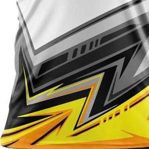 Camisetas Casuales de Alta Calidad para Hombre, de Manga Corta, Ligeras, de Algodón Orgánico 100%, con Logotipo Personalizado en Color Amarillo y Negro - Product Image 2