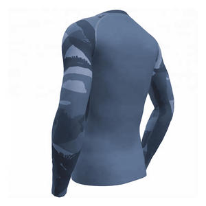 Vente en gros bjj spandex personnalisé sublimation Rash Guard à manches courtes bjj Rash Guard pour hommes - Product Image 6