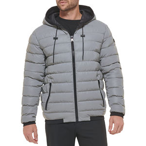 Abrigo acolchado largo de invierno para hombre, Abrigo acolchado de algodón de alta calidad con capucha de talla grande, ropa de calle de gran tamaño, chaquetas transpirables hechas en Pakistán - Product Image 1