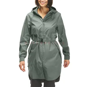 Cheap Price Wholesale Colorful Light Rain Jacket 100% Waterproof Comfortable Rain Wear For Girls