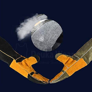 Guantes de Soldadura Multifuncionales de Alta Calidad, Personalizados, de Cuero Resistente, para Construcción y Jardinería - Product Image 5