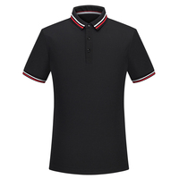 100% coton hommes Polo personnalisé à manches courtes Slim Fit T-Shirts avec broderie Hit couleur grande taille hommes polos